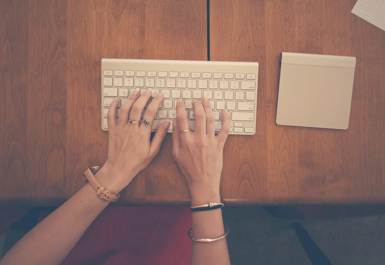 female, hands, typing, keyboard, trackpad, business, work, modern, woman, person, brown business, brown work, brown company, brown keyboard, typing, typing, typing, typing, typing, trackpad. Email campaign planning benchmarks: set your own baselines