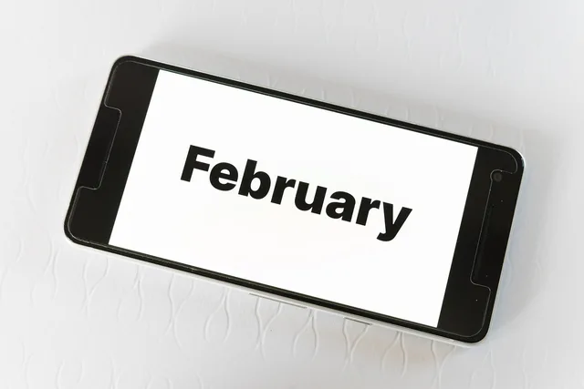 mockup, screen, smartphone, website, blog, word, february, month, year, time, calendar, meeting, agenda, date, schedule, appointment calendar, day, time management, clock. 9 things the email campaign planning examples make clear
